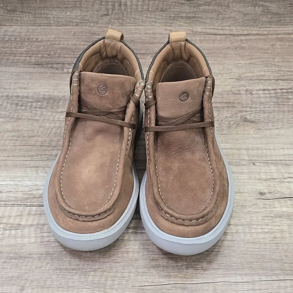 Clarks Cambro Mid Men’s Size 7M Brown Nubuck Chukka Boots (15522) NEW